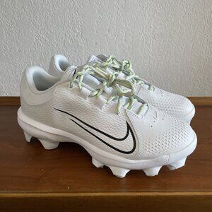 Nike Hyperdiamond 4 Pro  Softball Cleats Women’s Size 9 DC8990-103 White